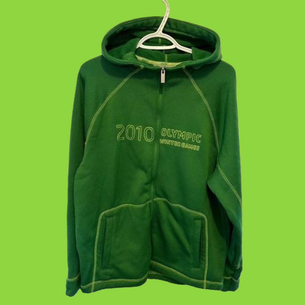 2010 Vancouver Olympic full zip sweater - Unisex medium